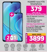 Huawei Nova Y70 Smartphone-Each
