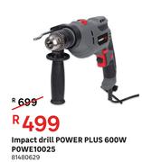 Power Plus Impact Drill 600W POWE10025 81480629