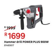 Power Plus Hammer Drill 900W 81480617