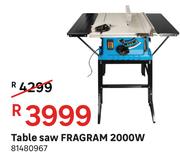 Fragram Table Saw 2000W 81480967