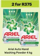 Ariel Auto Hand Washing Powder-For 2 x 4Kg