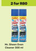 Mr.Sheen Oven Cleaner-For 2 x 300ml