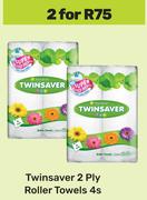 Twinsaver 2 Ply Roller Towels-For 2 x 4s
