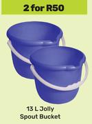13L Jolly Spout Bucket-For 2