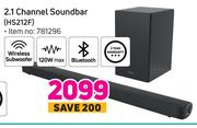 Hisense 2.1 Channel Soundbar HS212F