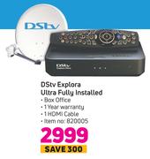 Dstv Explora Ultra Fully Installed