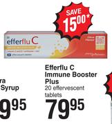 Efferflu C Immune Booster Plus 20 Effervescent Tablets