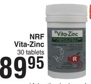 NRF Vita Zinc 30 Tablets