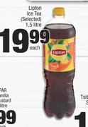 Lipton Ice Tea (Selected)-1.5Ltr Each