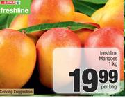 Spar Freshline Mangoes-1Kg Per Bag