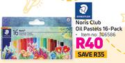 Staedtler Noris Club Oil Pastels-16-Pack