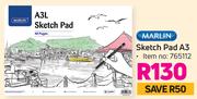 Marlin Sketch Pad A3