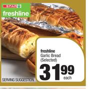Spar Freshline Garlic Bread (Selected)-Each