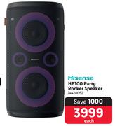 Hisense HP100 Party Rocker Speaker