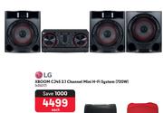 LG Xboom CJ45 2.1 Channel Mini HiFi System 720W