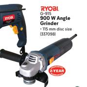 Ryobi 900W Angle Grinder G-915 337098