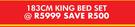 Sleepmaster 183cm King Bed Set