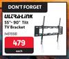 Ultra Link 55"-90" Tilt TV Bracket 461558