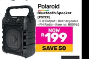 Polaroid Bluetooth Speaker PS729