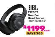 JBL T720BT Over Ear Headphones-Each