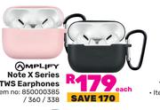 Amplify Note X-Series TWS Earphones-Each
