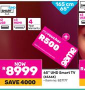 Hisense 65" UHD Smart TV 65A6K