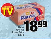 Rama 70% Fat Spread Brick-500g