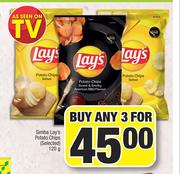 Simba Lay's Potato Chips (Selected)-For Any 3 x 120g