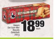 Bakers Eet-Sum-Mor Biscuits (Selected)-200g Each