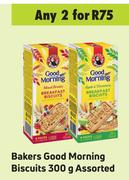 Bakers Good Morning Biscuits Assorted-For Any 2 x 300g