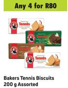 Bakers Tennis Biscuits Assorted-For Any 4 x 200g