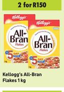 Kellogg's All Bran Flakes-For 2 x 1kg