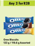 Oreo Biscuits Assorted-For Any 2 x 133g/119.6g