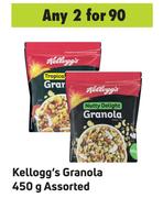 Kellogg's Granola Assorted-For Any 2 x 450g