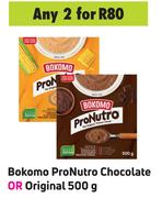 Bokomo ProNutro (Chocolate Or Original)-For Any 2 x 500g