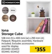 Home & Kitchen Iona Storage Cube-538mm (h) x 400mm (w) x 290mm (d)