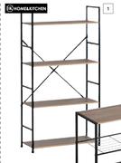Nevis 4 Tier Shelf-1.12m x 586mm x 235mm