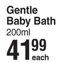 Himalaya Gentle Baby Bath-200nl Each