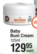 Pure Beginings Organic Baby Bum Cream-125ml Each