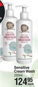 Pure Beginings Organic Baby Sensitive cream Wash-250ml Each