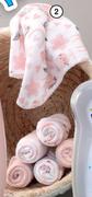Baby Things Washcloths 6 Piece Assorted Colours-Per Pack