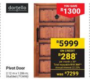 Dortello Pivot Door 713498