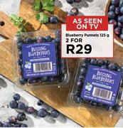 Blueberry Punnets-For 2 x 125g