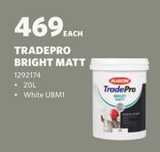 Plascon Tradepro Bright Matt-20L Each
