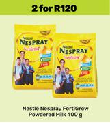 Nestle Nespray Forti Grow Powdered Milk-For 2 x 400g