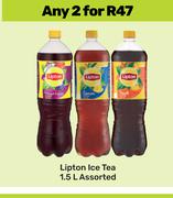 Lipton Ice Tea Assorted-For Any 2 x 1.5L