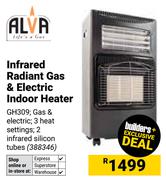 Alva Infrared Radiant  & Electric Indoor Heater GH309