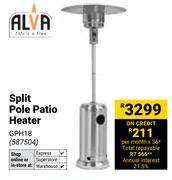 Alva Split Pole Patio Heater GPH17