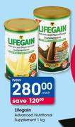 Lifegain Advanced Nutritional Supplement-1kg Each