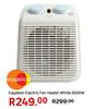 Equation Electric Fan Heater White 2000W